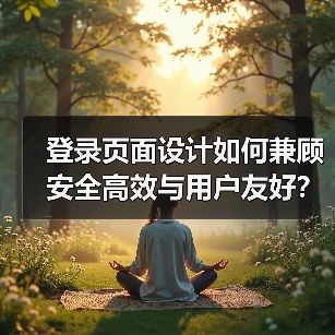 登录页面设计如何兼顾安全高效与用户友好?(图4) 登录页面设计如何兼顾安全高效与用户友好?(图4)