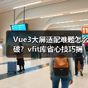 Vue3大屏适配难题怎么破?vfit库省心技巧揭秘(图2) Vue3大屏适配难题怎么破?vfit库省心技巧揭秘(图2)
