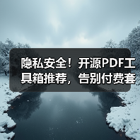 隐私安全!开源PDF工具箱推荐,告别付费套路(图2) 隐私安全!开源PDF工具箱推荐,告别付费套路(图2)