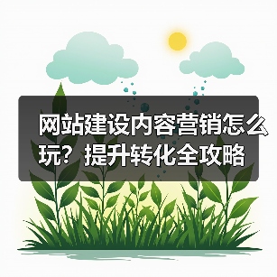 网站建设内容营销怎么玩？提升转化全攻略（图2）