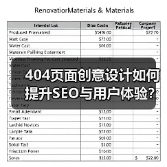 404页面创意设计如何提升SEO与用户体验?(图2) 404页面创意设计如何提升SEO与用户体验?(图2)