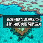 高端网站全流程标准化制作如何实现高质量交付?(图2) 高端网站全流程标准化制作如何实现高质量交付?(图2)