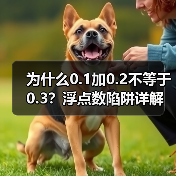 为什么0.1加0.2不等于0.3?浮点数陷阱详解(图2) 为什么0.1加0.2不等于0.3?浮点数陷阱详解(图2)