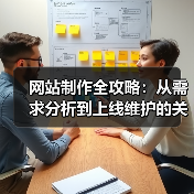 网站制作全攻略:从需求分析到上线维护的关键步骤(图2) 网站制作全攻略:从需求分析到上线维护的关键步骤(图2)
