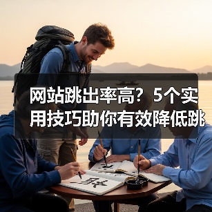 网站跳出率高?5个实用技巧助你有效降低跳出率(图1) 网站跳出率高?5个实用技巧助你有效降低跳出率(图1)
