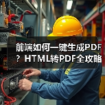 前端如何一键生成PDF?HTML转PDF全攻略(图3) 前端如何一键生成PDF?HTML转PDF全攻略(图3)