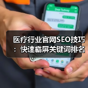 医疗行业官网SEO技巧:快速霸屏关键词排名(图3) 医疗行业官网SEO技巧:快速霸屏关键词排名(图3)