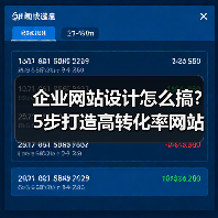 企业网站设计怎么搞?5步打造高转化率网站(图3) 企业网站设计怎么搞?5步打造高转化率网站(图3)