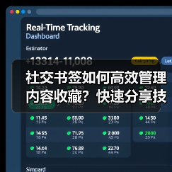 社交书签如何高效管理内容收藏?快速分享技巧大揭秘(图4) 社交书签如何高效管理内容收藏?快速分享技巧大揭秘(图4)