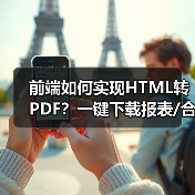 前端如何实现HTML转PDF？一键下载报表/合同预览（图4）