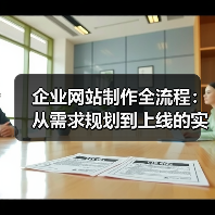 企业网站制作全流程:从需求规划到上线的实战指南(图2) 企业网站制作全流程:从需求规划到上线的实战指南(图2)