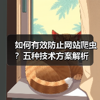 如何有效防止网站爬虫?五种技术方案解析(图4) 如何有效防止网站爬虫?五种技术方案解析(图4)