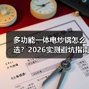多功能一体电炒锅怎么选？2026实测避坑指南（图2）