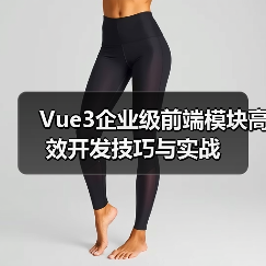 Vue3企业级前端模块高效开发技巧与实战
