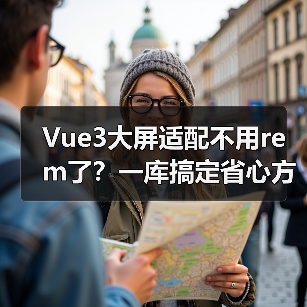 Vue3大屏适配不用rem了？一库搞定省心方案（图2）