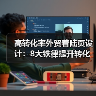 高转化率外贸着陆页设计：8大铁律提升转化效果
