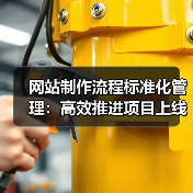 网站制作流程标准化管理：高效推进项目上线的关键策略（图4）