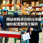 网站客服系统转化率翻倍的配置策略全解析(图3) 网站客服系统转化率翻倍的配置策略全解析(图3)