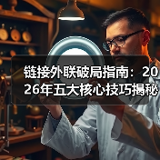 链接外联破局指南:2026年五大核心技巧揭秘(图1) 链接外联破局指南:2026年五大核心技巧揭秘(图1)