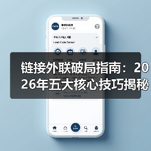 链接外联破局指南:2026年五大核心技巧揭秘(图4) 链接外联破局指南:2026年五大核心技巧揭秘(图4)