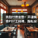 告别付费套路!开源免费PDF工具箱,隐私安全自托管(图4) 告别付费套路!开源免费PDF工具箱,隐私安全自托管(图4)