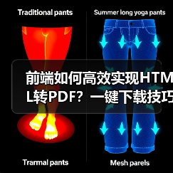 前端如何高效实现HTML转PDF?一键下载技巧解析(图2) 前端如何高效实现HTML转PDF?一键下载技巧解析(图2)