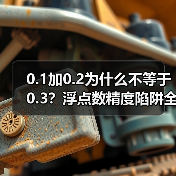 0.1加0.2为什么不等于0.3?浮点数精度陷阱全解析(图4) 0.1加0.2为什么不等于0.3?浮点数精度陷阱全解析(图4)