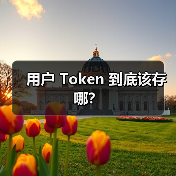 用户 Token 到底该存哪?(图3) 用户 Token 到底该存哪?(图3)