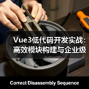 Vue3低代码开发实战:高效模块构建与企业级应用(图1) Vue3低代码开发实战:高效模块构建与企业级应用(图1)
