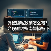 外贸隐私政策怎么写?合规避坑指南与模板下载(图2) 外贸隐私政策怎么写?合规避坑指南与模板下载(图2)