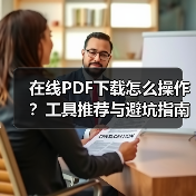 在线PDF下载怎么操作?工具推荐与避坑指南(图2) 在线PDF下载怎么操作?工具推荐与避坑指南(图2)