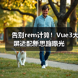 告别rem计算!Vue3大屏适配新思路曝光(图3) 告别rem计算!Vue3大屏适配新思路曝光(图3)