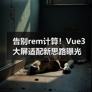 告别rem计算!Vue3大屏适配新思路曝光(图4) 告别rem计算!Vue3大屏适配新思路曝光(图4)