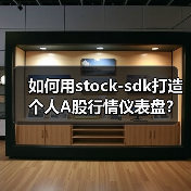 如何用stock-sdk打造个人A股行情仪表盘?(图4) 如何用stock-sdk打造个人A股行情仪表盘?(图4)