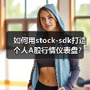 如何用stock-sdk打造个人A股行情仪表盘?(图2) 如何用stock-sdk打造个人A股行情仪表盘?(图2)