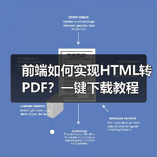 前端如何实现HTML转PDF？一键下载教程（图3）
