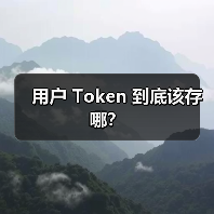 用户 Token 到底该存哪?(图2) 用户 Token 到底该存哪?(图2)