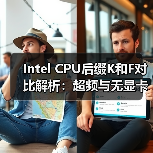Intel CPU后缀K和F对比解析:超频与无显卡区别(图2) Intel CPU后缀K和F对比解析:超频与无显卡区别(图2)