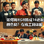 如何将RGB转成16进制颜色码？在线工具详解（图4）