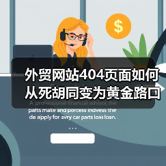 外贸网站404页面如何从死胡同变为黄金路口提升转化率?(图4) 外贸网站404页面如何从死胡同变为黄金路口提升转化率?(图4)