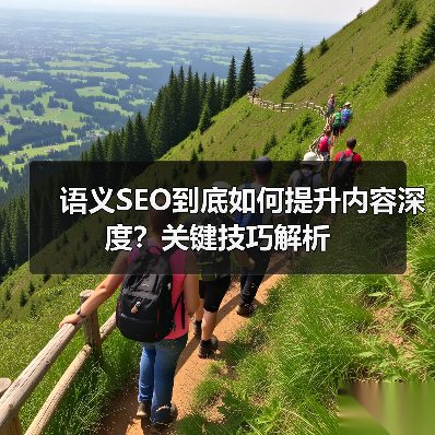 语义SEO到底如何提升内容深度?关键技巧解析(图1) 语义SEO到底如何提升内容深度?关键技巧解析(图1)