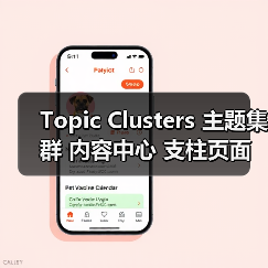Topic Clusters 主题集群 内容中心 支柱页面 语义权威(图3) Topic Clusters 主题集群 内容中心 支柱页面 语义权威(图3)