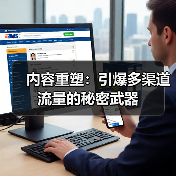 内容重塑:引爆多渠道流量的秘密武器(图4) 内容重塑:引爆多渠道流量的秘密武器(图4)
