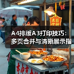 A4排版A3打印技巧:多页合并与清晰展示指南(图3) A4排版A3打印技巧:多页合并与清晰展示指南(图3)