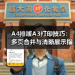 A4排版A3打印技巧:多页合并与清晰展示指南(图4) A4排版A3打印技巧:多页合并与清晰展示指南(图4)