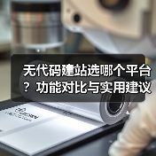 无代码建站选哪个平台？功能对比与实用建议（图3）