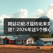 网站功能才是转化率关键?2026年这5个核心功能你必须知道(图4) 网站功能才是转化率关键?2026年这5个核心功能你必须知道(图4)
