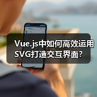 Vue.js中如何高效运用SVG打造交互界面?(图2) Vue.js中如何高效运用SVG打造交互界面?(图2)