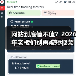 网站到底值不值?2026年老板们别再被短视频误导(图1) 网站到底值不值?2026年老板们别再被短视频误导(图1)