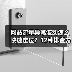 网站流量异常波动怎么快速定位?12种排查方法全解析(图3) 网站流量异常波动怎么快速定位?12种排查方法全解析(图3)